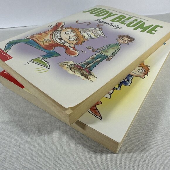 Kids Book Superfudge Doublefudge Author Judy Blume Summer Reading Grandkids Fun - Picture 5 of 7